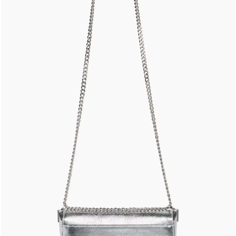 Kate Spade Metallic Silver Crossbody Bag